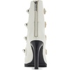 image:imageKARL LAGERFELD Womens Brayden Peep Toe Bootie with PearlsBone