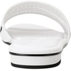 image:imageKARL LAGERFELD Womens Cairra Flat Sandal With Logo StitchingWhiteBlack