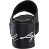 image:imageKARL LAGERFELD Womens Calvina Slip on Platform Wedge SandalBlack