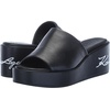 image:imageKARL LAGERFELD Womens Calvina Slip on Platform Wedge SandalBlack