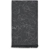image:imageKARL LAGERFELD Womens Camilla Flower Metallic PashminaBlack