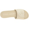 image:imageKARL LAGERFELD Womens Canta Flat SlideNaturalSilver
