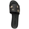 image:imageKARL LAGERFELD Womens Carenza Atelier Flat Sandal With PinsBlack