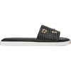 image:imageKARL LAGERFELD Womens Carenza Atelier Flat Sandal With PinsBlack