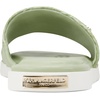 image:imageKARL LAGERFELD Womens Carenza Atelier Flat Sandal With PinsPistachio Green