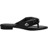 image:imageKARL LAGERFELD Womens Ceejay Pins  Flip FlopDark Black