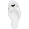 image:imageKARL LAGERFELD Womens Ceejay Thong Flip Flop With PinsBright White