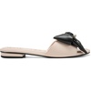 image:imageKARL LAGERFELD Womens Ciaran Flat Sandal With Bow DetailNew NudeBlack