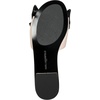 image:imageKARL LAGERFELD Womens Ciaran Flat Sandal With Bow DetailNew NudeBlack