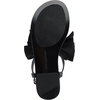 image:imageKARL LAGERFELD Womens Cristi Studded Bow Thong Flip Flop SandalBlack