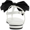 image:imageKARL LAGERFELD Womens Cristi Studded Bow Thong Flip Flop SandalBright White