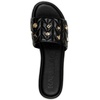 image:imageKARL LAGERFELD Womens Cushioned Insole Everyday Carenza Studs  Flat SandalBlack