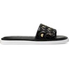 image:imageKARL LAGERFELD Womens Cushioned Insole Everyday Carenza Studs  Flat SandalBlack