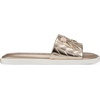 image:imageKARL LAGERFELD Womens Cushioned Insole Everyday Carenza Studs  Flat SandalWhite Gold