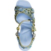 image:imageKARL LAGERFELD Womens Daelin Ankle Strap Evening Dress HeelBaltic BlueLime