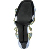image:imageKARL LAGERFELD Womens Daelin Ankle Strap Evening Dress HeelBaltic BlueLime