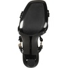 image:imageKARL LAGERFELD Womens Daelin Ankle Strap Evening Dress HeelBlack