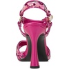 image:imageKARL LAGERFELD Womens Daelin Ankle Strap Evening Dress HeelHot Pink Sequins