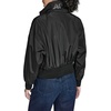 image:imageKARL LAGERFELD Womens Drop Shoulder Bomber Jacket With Logo CollarBlack