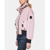 image:imageKARL LAGERFELD Womens Drop Shoulder Bomber Jacket With Logo CollarBlush