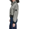 image:imageKARL LAGERFELD Womens Drop Shoulder Bomber Jacket With Logo CollarSage