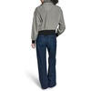 image:imageKARL LAGERFELD Womens Drop Shoulder Bomber Jacket With Logo CollarSage