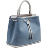 image:imageKARL LAGERFELD Womens Evelina Bucket BagLight Denim