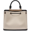 image:imageKARL LAGERFELD Womens Evelina Bucket BagNaturalBlack