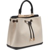 image:imageKARL LAGERFELD Womens Evelina Bucket BagNaturalBlack