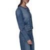 image:imageKARL LAGERFELD Womens Everyday Collarless Essential Casual JacketCoastal Blue