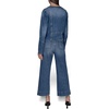 image:imageKARL LAGERFELD Womens Everyday Collarless Essential Casual JacketCoastal Blue