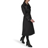 image:imageKARL LAGERFELD Womens Flared Trench CoatBlack