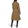 image:imageKARL LAGERFELD Womens Flared Trench CoatKhaki