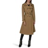 image:imageKARL LAGERFELD Womens Flared Trench CoatKhaki