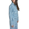 image:imageKARL LAGERFELD Womens Floral Denim Jacquard JacketSky Blue