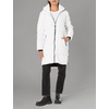 image:imageKARL LAGERFELD Womens Full Length Puffer JacketKnit Cuff Hooded White