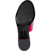image:imageKARL LAGERFELD Womens Harford Heeled Sandal Mule With Embroidered LogoTeaberry