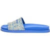 image:imageKARL LAGERFELD Womens Hazlet Flat Sandal Slide With LogoBlue Multi