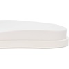 image:imageKARL LAGERFELD Womens Hazlet Flat Sandal Slide With LogoNaturalBright White