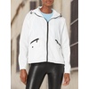 image:imageKARL LAGERFELD Womens Karl Lagerfeld Paris Womens Bomber JacketHooded Bomber White
