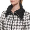 image:imageKARL LAGERFELD Womens Karl Lagerfeld Paris Womens Bomber JacketKnit Bomber WhtBlack