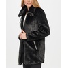 image:imageKARL LAGERFELD Womens Karl Lagerfeld Paris Womens Faux Fur JacketCollared Black