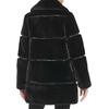 image:imageKARL LAGERFELD Womens Karl Lagerfeld Paris Womens Faux Fur JacketFaux Leather Black