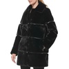 image:imageKARL LAGERFELD Womens Karl Lagerfeld Paris Womens Faux Fur JacketFaux Leather Black