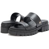 image:imageKARL LAGERFELD Womens Lacara Double Strap Lug Sole Platform SandalBlack