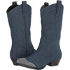 image:imageKARL LAGERFELD Womens Lakota Western BootDark Blue