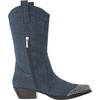 image:imageKARL LAGERFELD Womens Lakota Western BootDark Blue