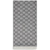 image:imageKARL LAGERFELD Womens Logo Lightweight PashminaBlack