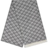 image:imageKARL LAGERFELD Womens Logo Lightweight PashminaBlack