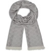 image:imageKARL LAGERFELD Womens Logo Lightweight PashminaGrey